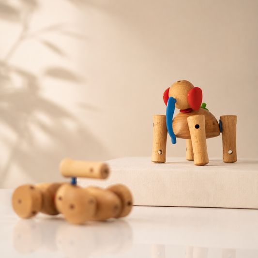 Gola Kadi | Creative Wooden Construction Blocks | Natural finish