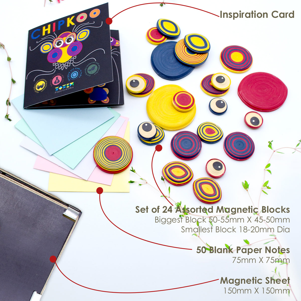 Chipkoo | Magnetic Blocks | Jumbo Offer + Free magnetic sheet